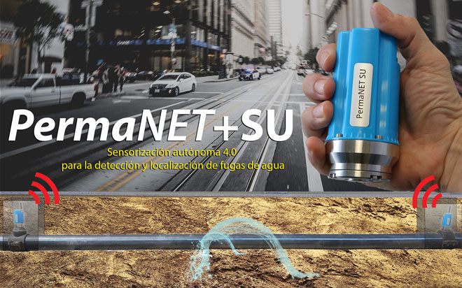 Sensorización 4.0 para detección y localización de fugas de agua
