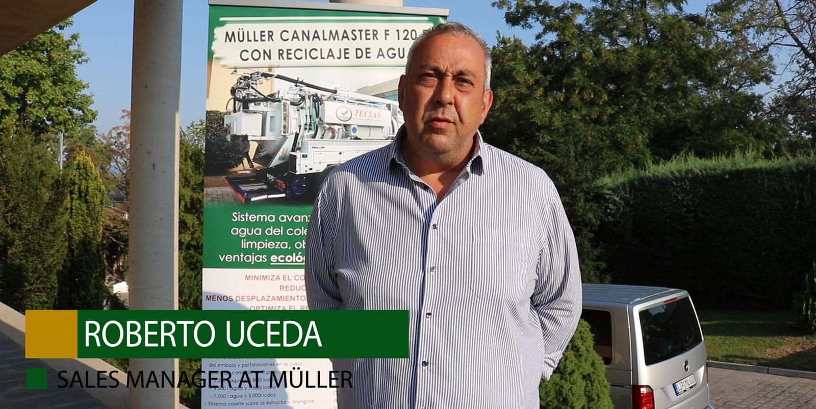 Entrevista a Roberto Uceda, Sales Manager en Müller Umwelttechnik GmbH & Co