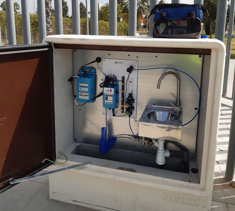 Control de la calidad del agua en red y gestión de purgas. Mejoras Energéticas