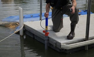 sensores para la medición de fluorómetros (FDOM), hidrocarburos y fluoresceína WT. Mejoras Energéticas