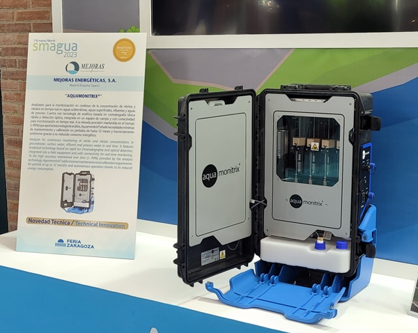 aquamonitrix analizador de nitritos y nitratos. Mejoras Energéticas